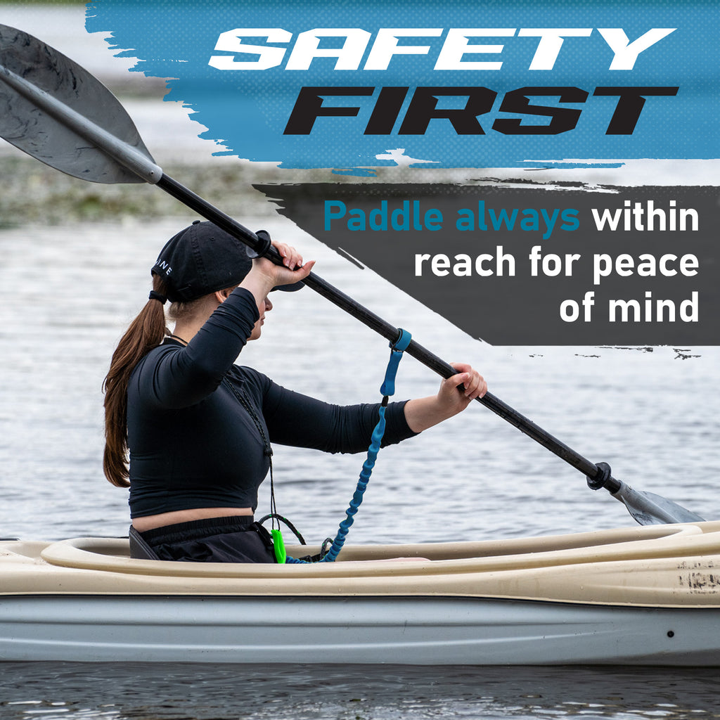 Kayak Paddle Leash Ausla Kayak Paddle Safety Leash - Elastic Tether With  Carabiner & Adjustable Strap For Kayaking, Canoeing, Paddleboarding  (Orange) Kayak Leash