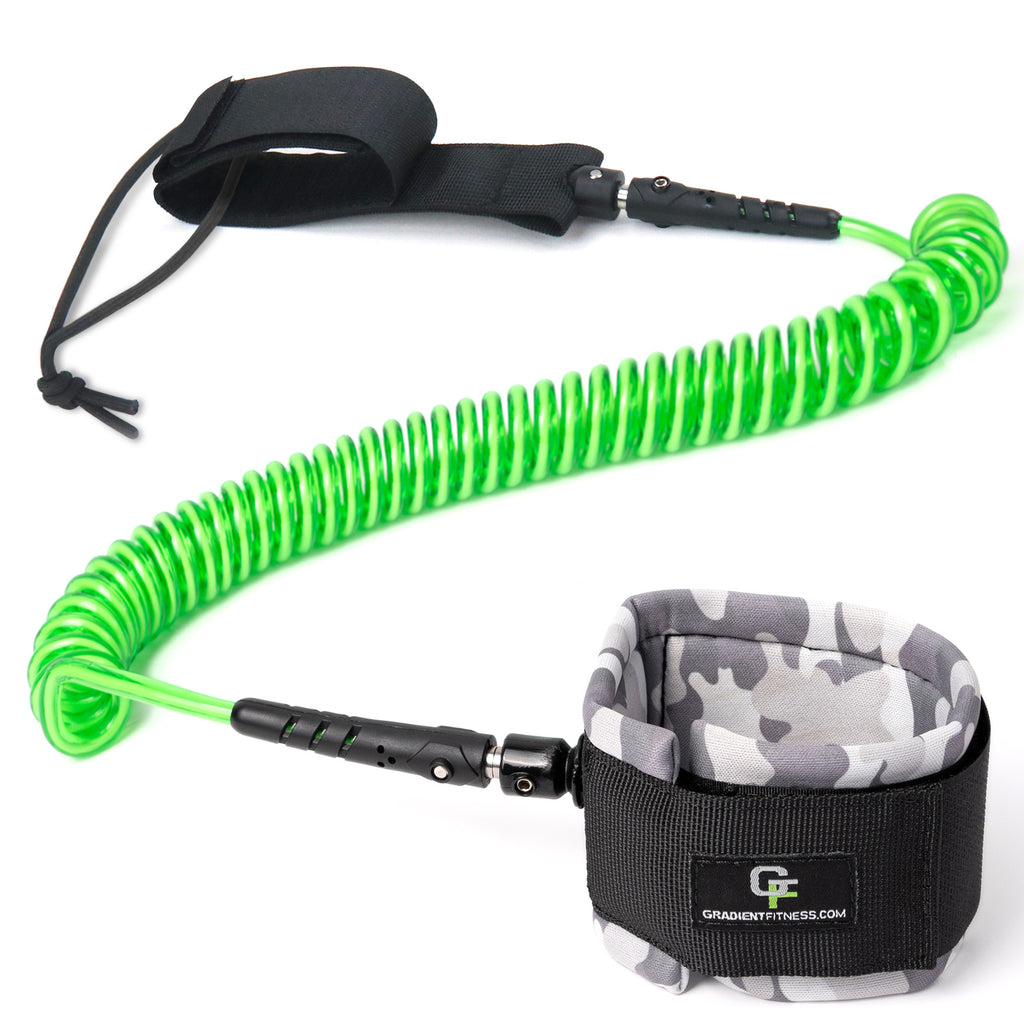 Coiled Ankle Leash