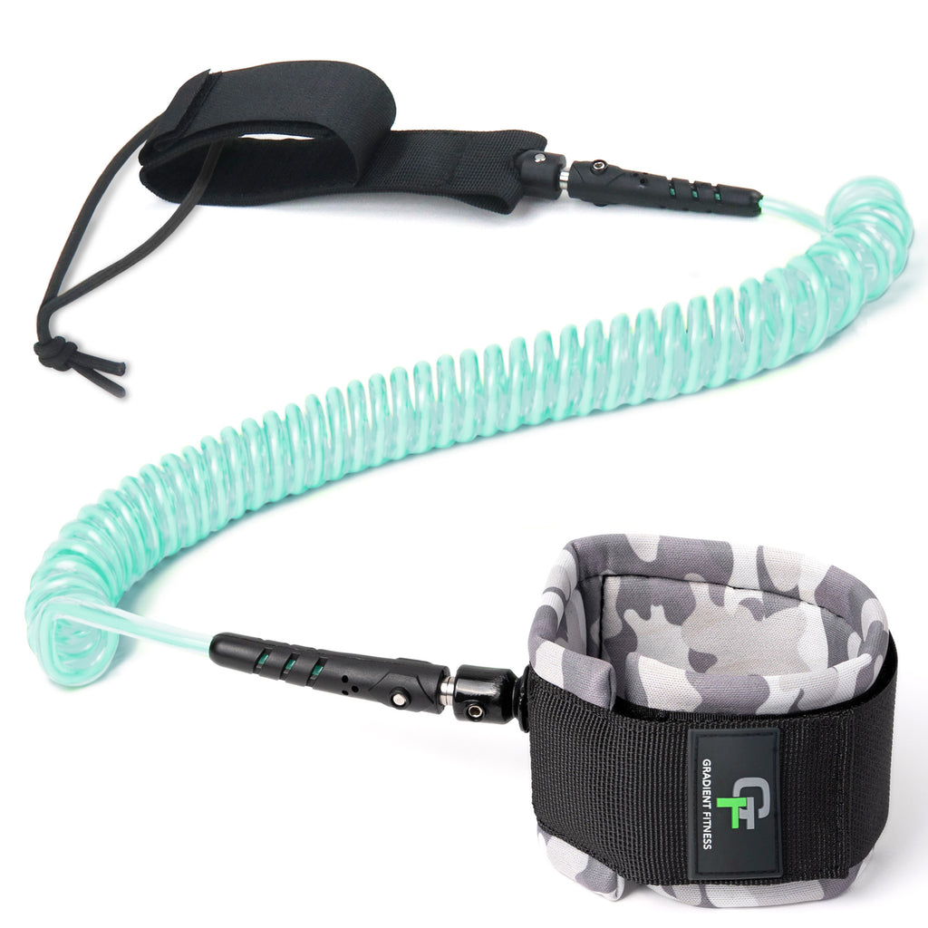 Coiled Ankle Leash