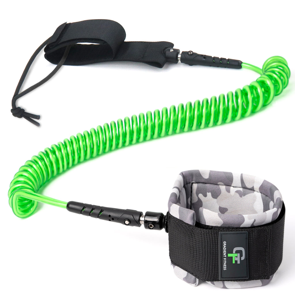 Coiled Ankle Leash