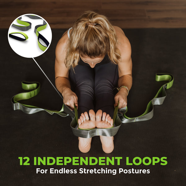 Gradient Stretch Gradient Fitness Stretch Strap - #1 Amazon Best Seller!