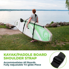 Gradient Fitness Kayak/SUP Carry Strap - #1  Best Seller!