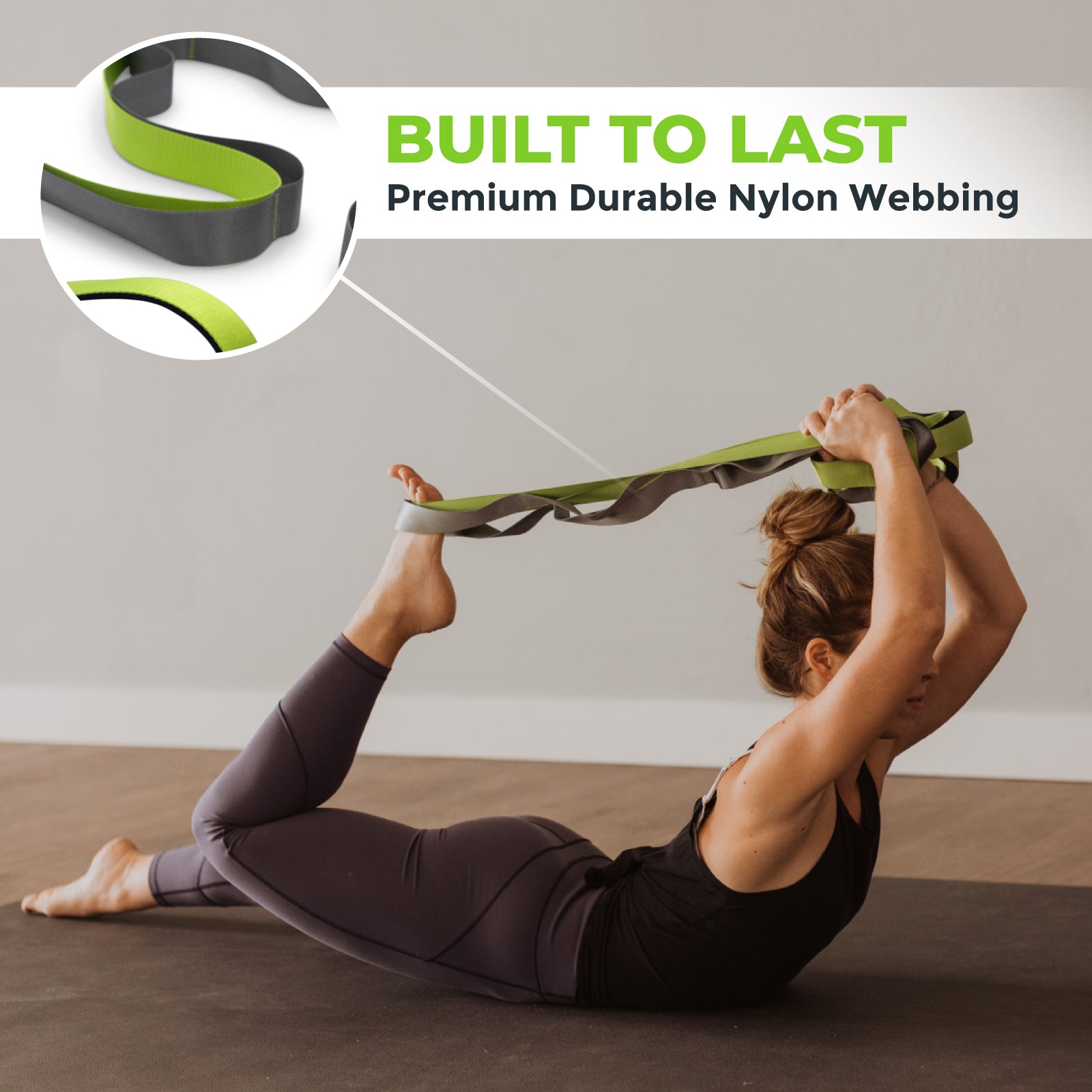 Gradient Stretch Gradient Fitness Stretch Strap - #1 Amazon Best Seller!