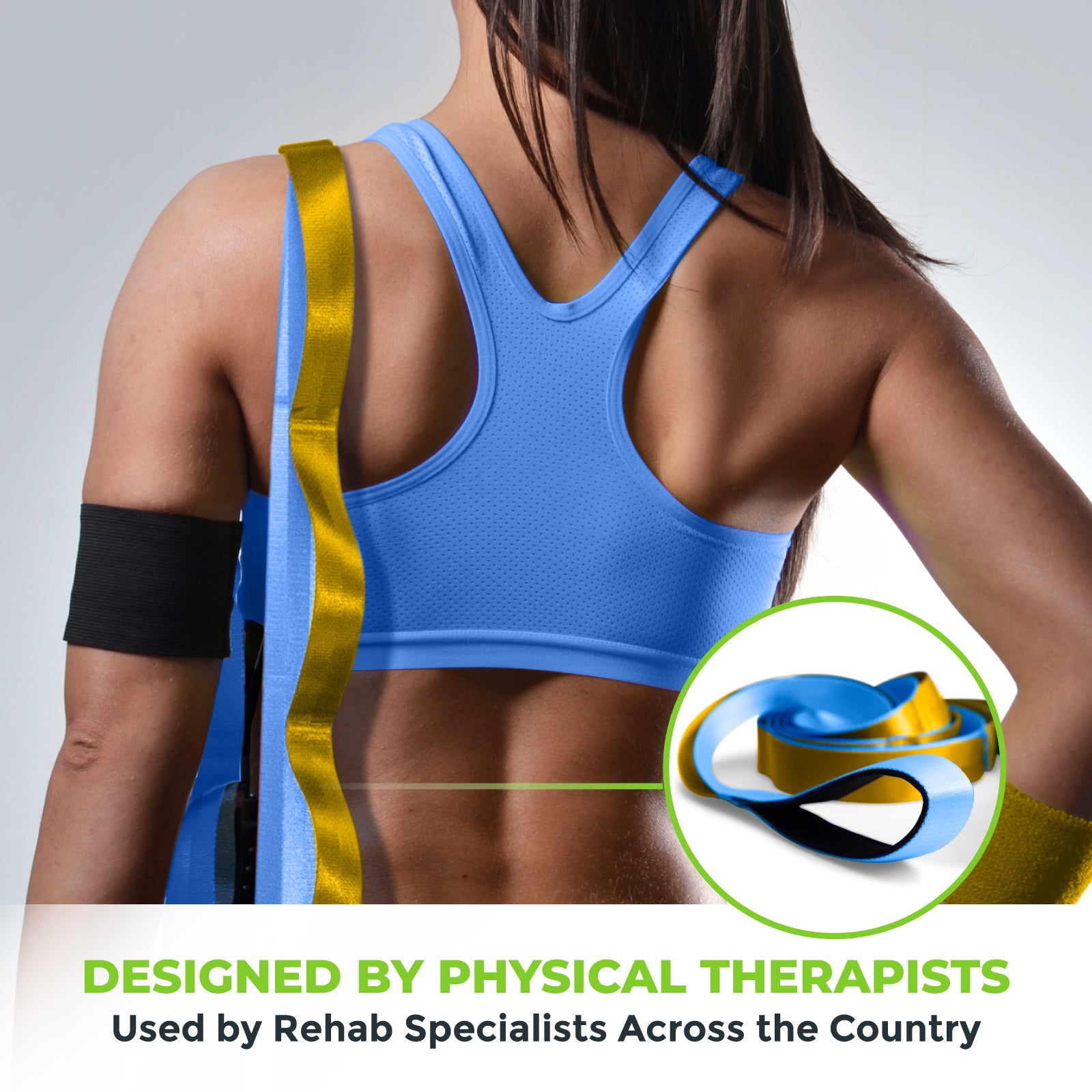 Gradient Stretch Gradient Fitness Stretch Strap - #1 Amazon Best Seller!
