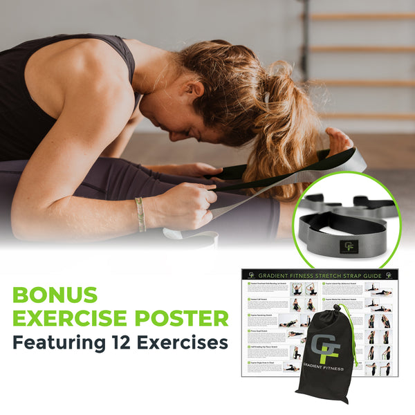 Gradient Fitness Stretch Strap - #1 Amazon Best Seller!