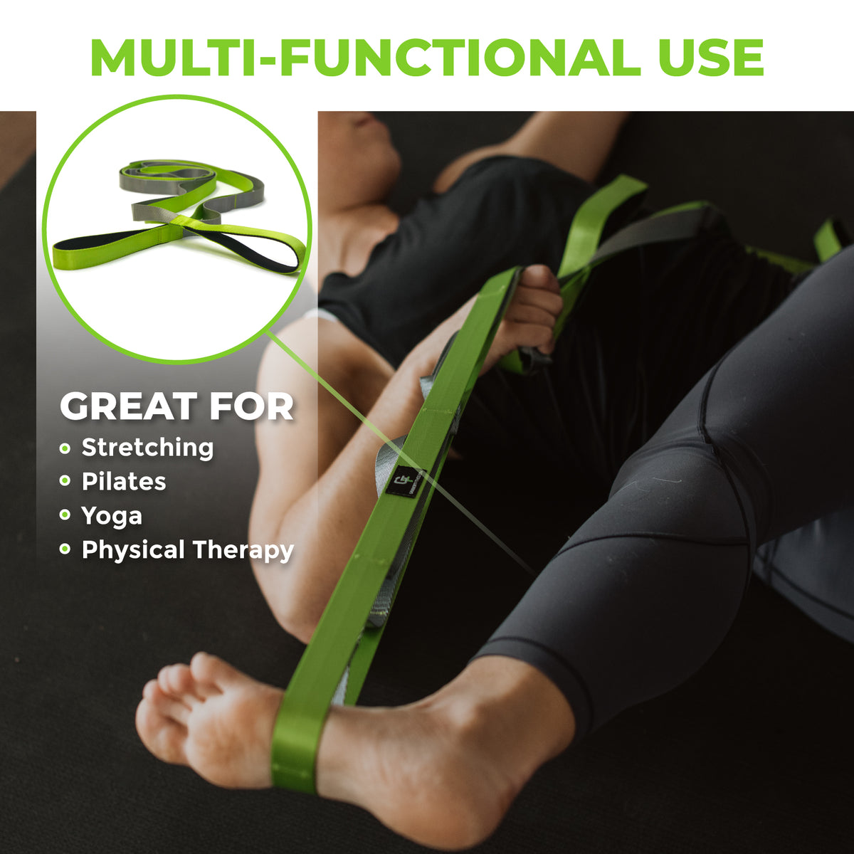Gradient Stretch Gradient Fitness Stretch Strap Lite